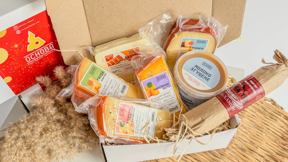 НАБІР M - Набір з крафтовим сиром від OSNOVA CHEESE