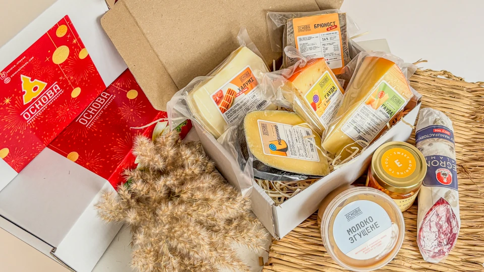 НАБІР L - Набір з крафтовим сиром від OSNOVA CHEESE