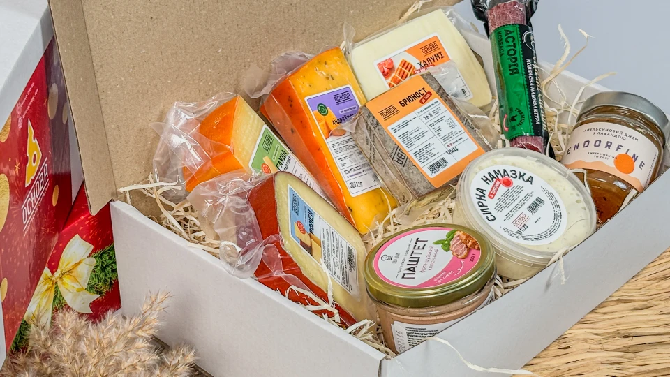 Набір «Святкова вечеря» - Фото 2, крафтовий сир OSNOVA CHEESE