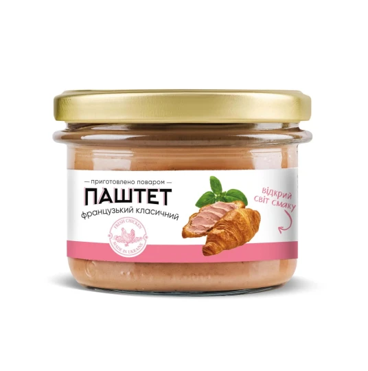 Паштет французький класичний 200 г - ДО СИРУ
 від OSNOVA CHEESE