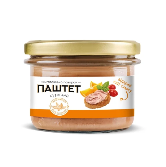 Паштет курячий з апельсином 200 г - ДО СИРУ
 від OSNOVA CHEESE