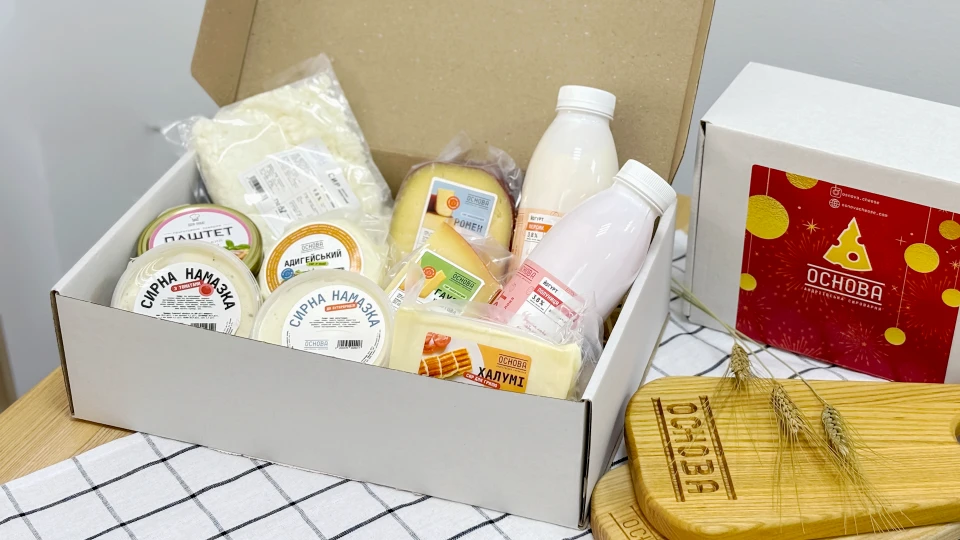 Набір “На сніданок” - Набір з крафтовим сиром від OSNOVA CHEESE