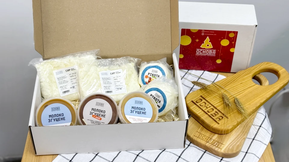 Набір “Солодкий сніданок” - Набір з крафтовим сиром від OSNOVA CHEESE