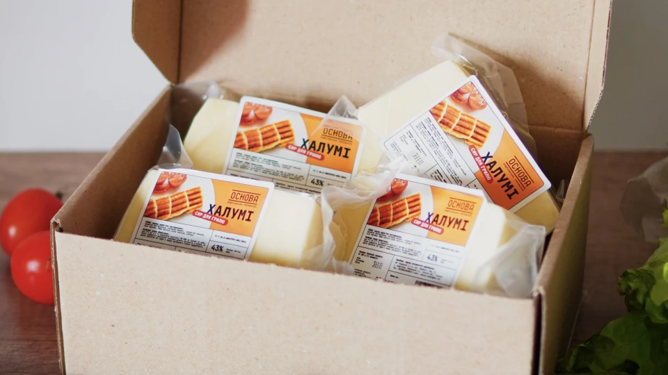 Набір Халумі 3=4 - Набір з крафтовим сиром від OSNOVA CHEESE