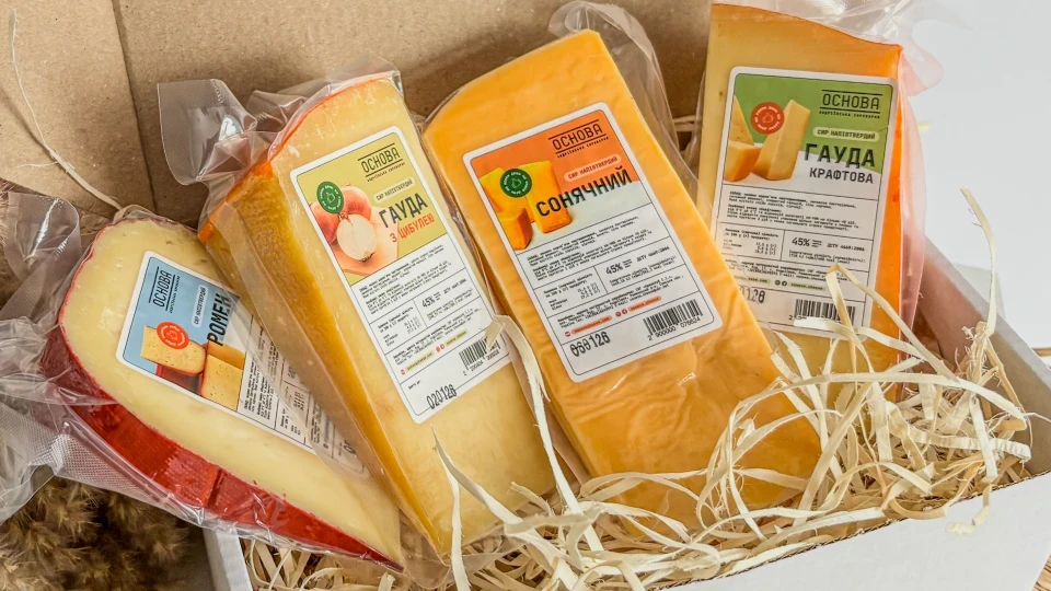НАБІР S - Набір з крафтовим сиром від OSNOVA CHEESE