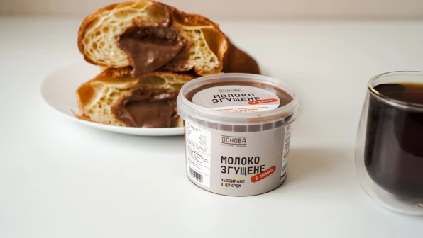 Згущене молоко з какао 400г - Фото 2, крафтовий сир OSNOVA CHEESE