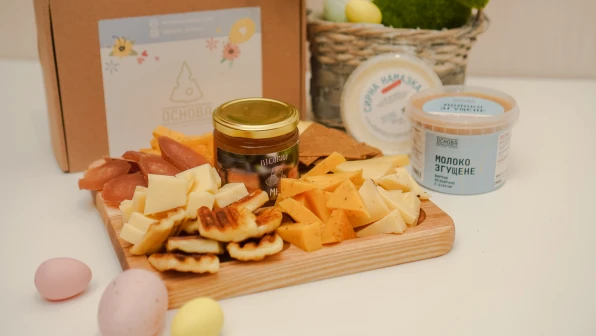 Набір Великодній L - Фото 2, крафтовий сир OSNOVA CHEESE