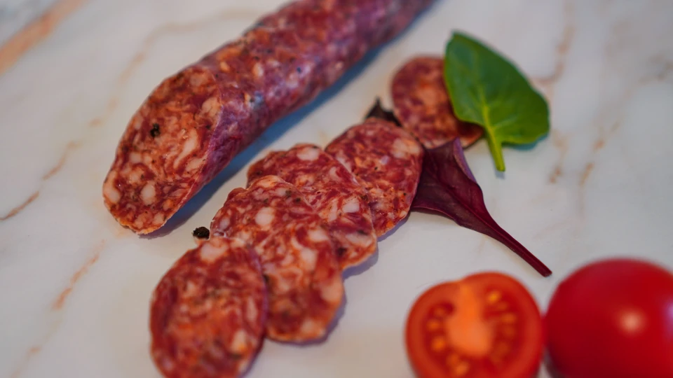 Ковбаса Оливкова ~ 150г - ДО СИРУ
 від OSNOVA CHEESE